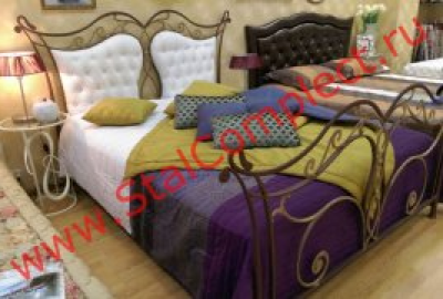 Кованые кровати по оригинальным дизайнам